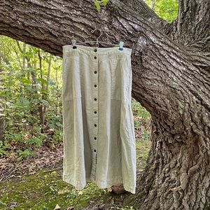 Size M Universal Thread Olive Green Skirt